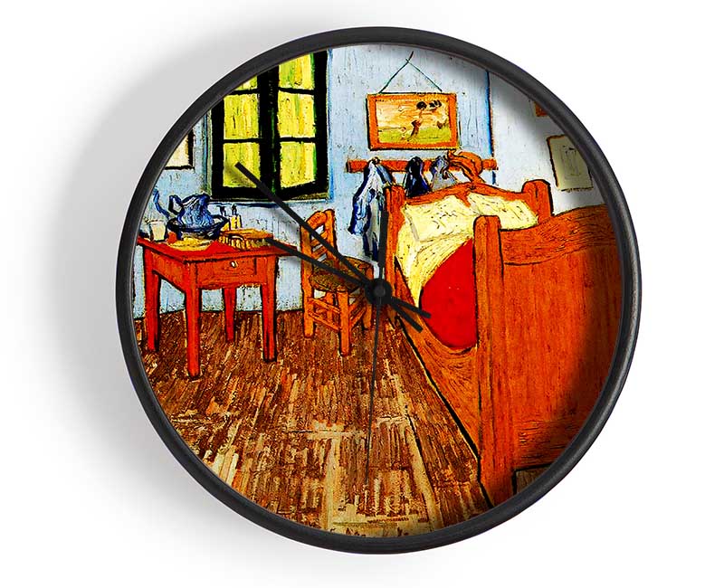 Vincent Van Gogh His Bedroom 4 Clock - Wallart-Direct UK