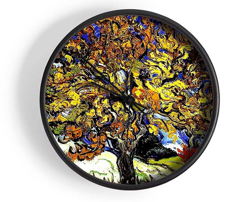 Vincent Van Gogh The Mulberry Tree Clock - Wallart-Direct UK
