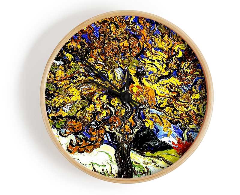 Vincent Van Gogh The Mulberry Tree Clock - Wallart-Direct UK