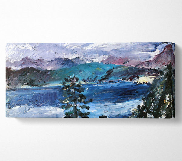 Lovis Corinth Walchensee mit Lärche