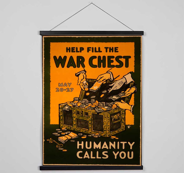 War Chest Hanging Poster - Wallart-Direct UK