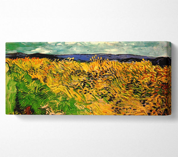 Van Gogh Wheat Field With Cornflowers