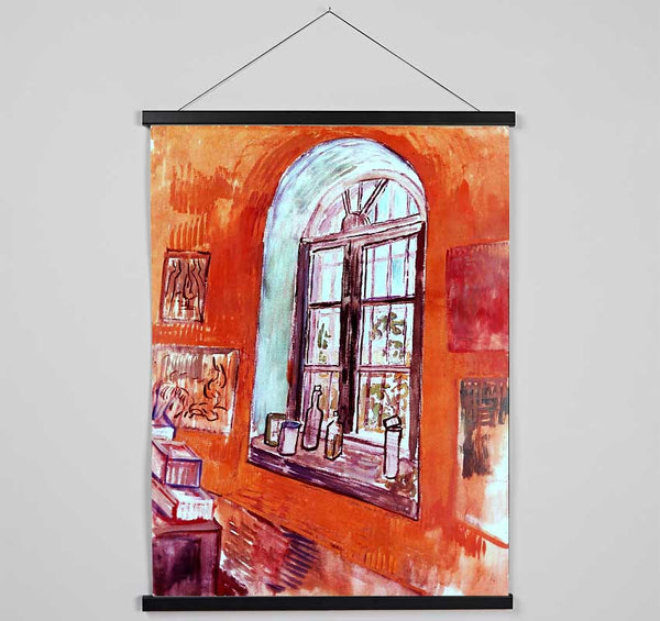 Van Gogh Window Of Vincents Studio At The Asylum Hanging Poster - Wallart-Direct UK