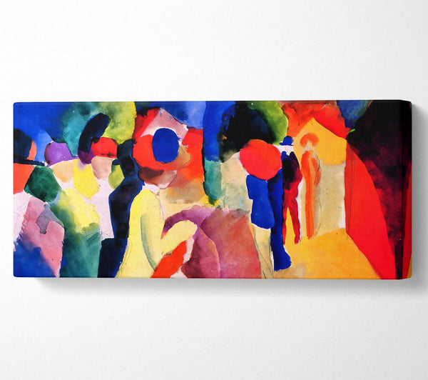 August Macke mit gelber Jacke
