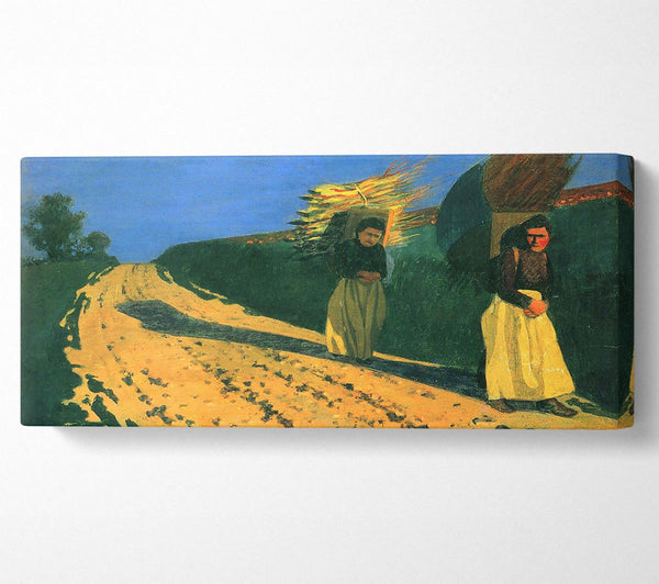 Felix Vallotton Wood-Bearing Women