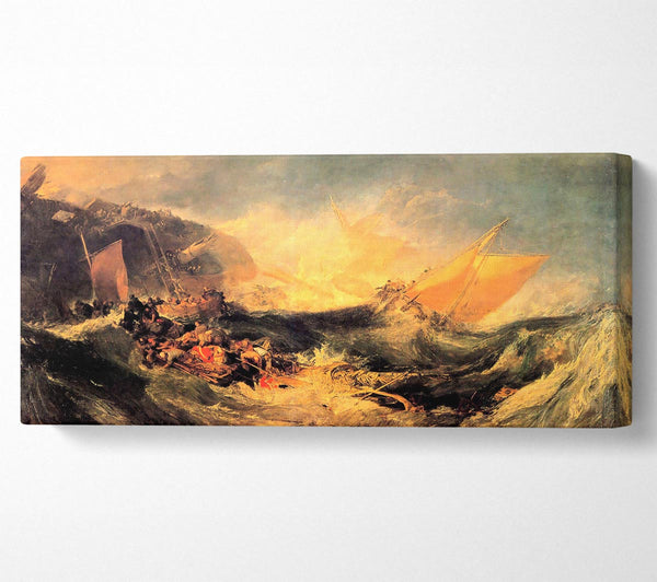 Joseph Mallord Turner - Wrack eines Transportschiffs