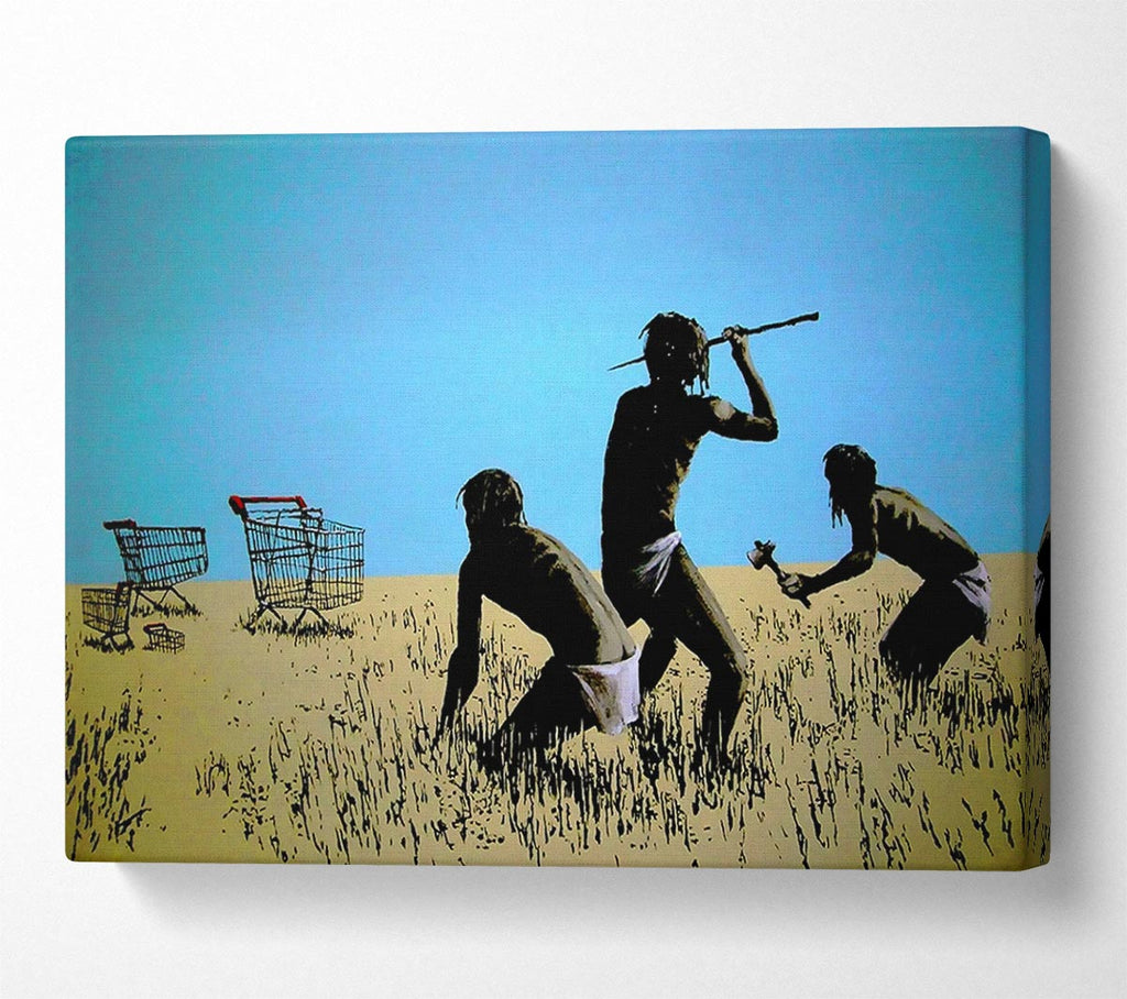 Picture of Trolley Hunters Canvas Print Wall Art