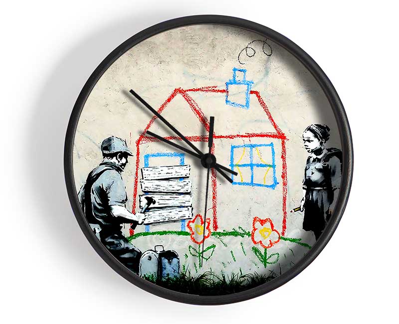 Volunteers Clock - Wallart-Direct UK