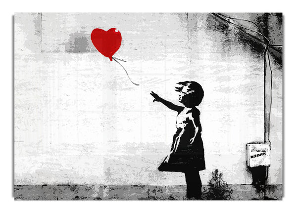 Balloon Girl Love Heart