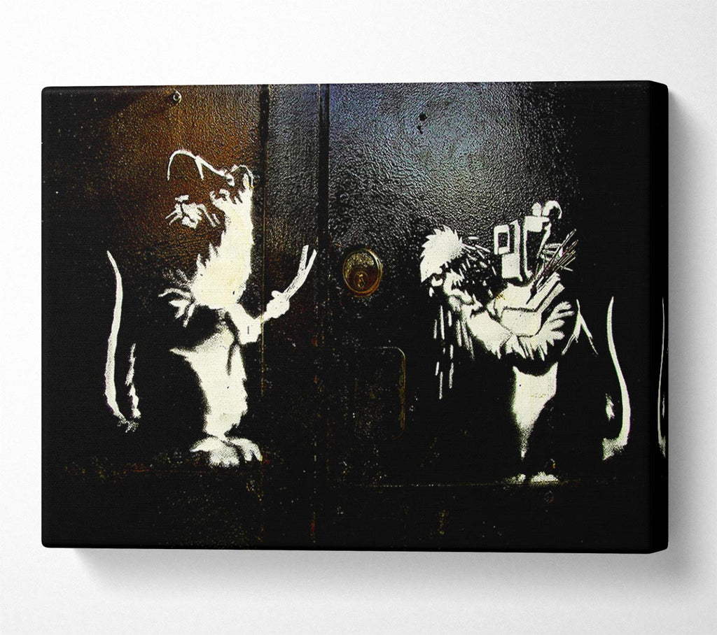 Picture of Crooked Rats Canvas Print Wall Art