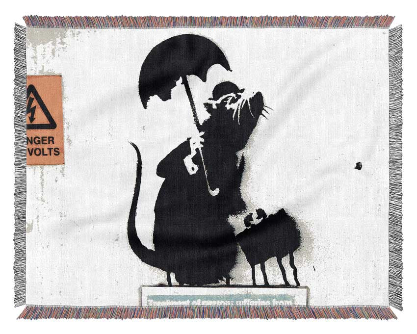 Electrical Rat Woven Blanket