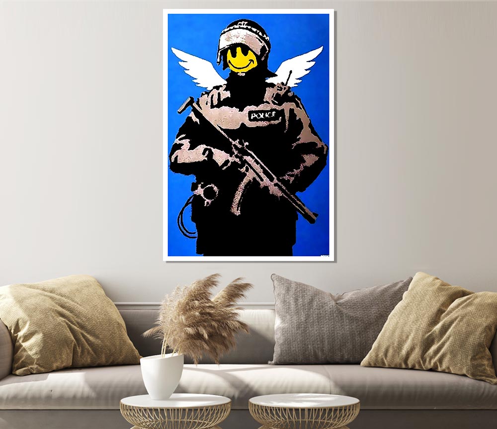 Flying Copper Print Poster Wall Art