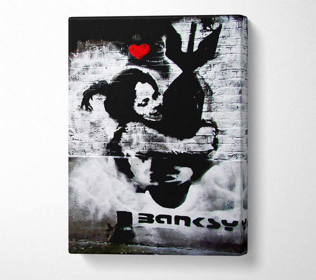 Picture of Hugging The Bomb Canvas Print Wall Art