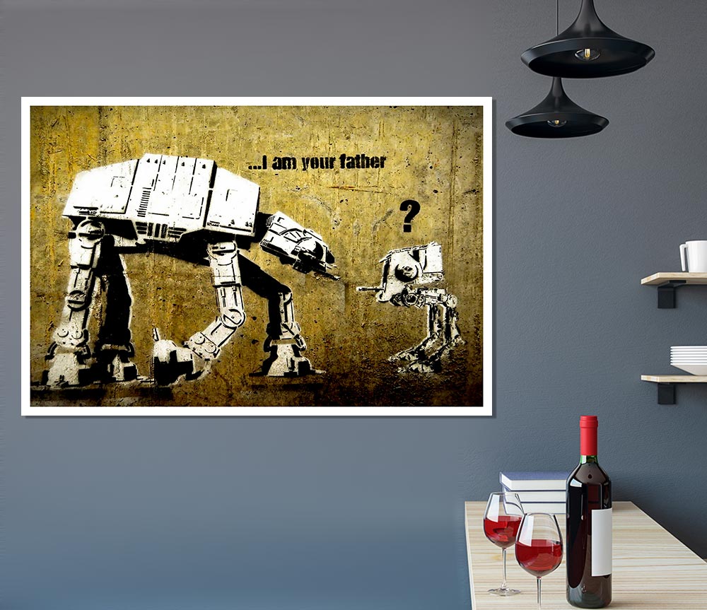 I Am Your Father Print Poster Wall Art