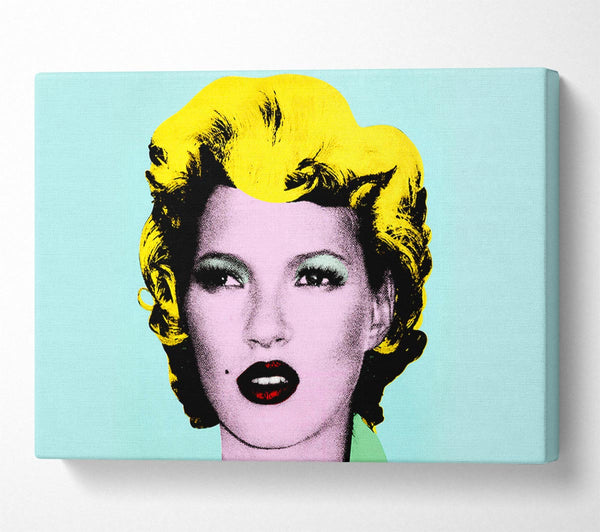  A Canvas Print of Banksy Kate Moss Canvas Art