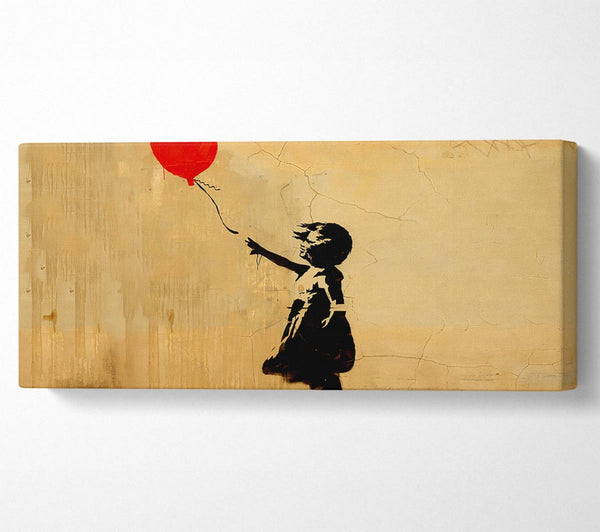 Liebesherz-Ballon links