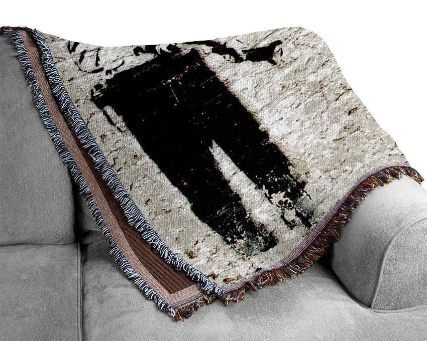 Poodle Copper Woven Blanket