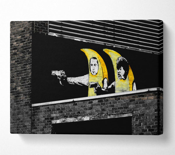 Picture of Pulp Fiction Banana Suits Canvas Print Wall Art
