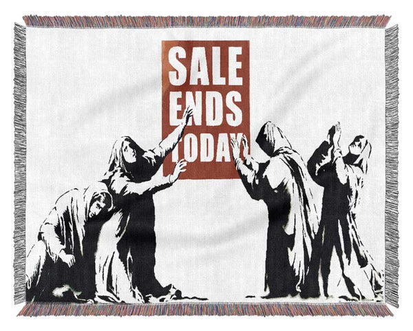 Sale Ends Today Woven Blanket