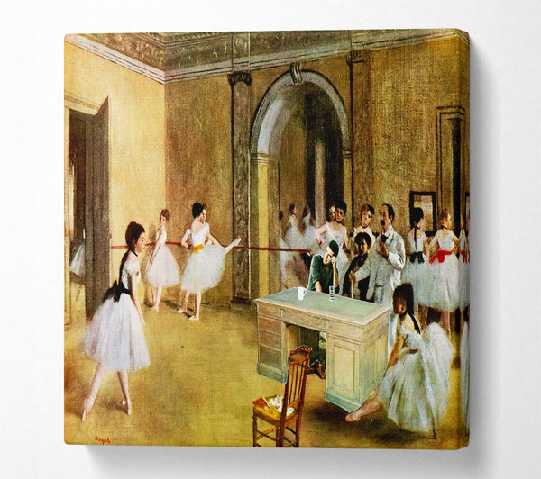 Picture of Simon Cowell Ballet Square Canvas Wall Art