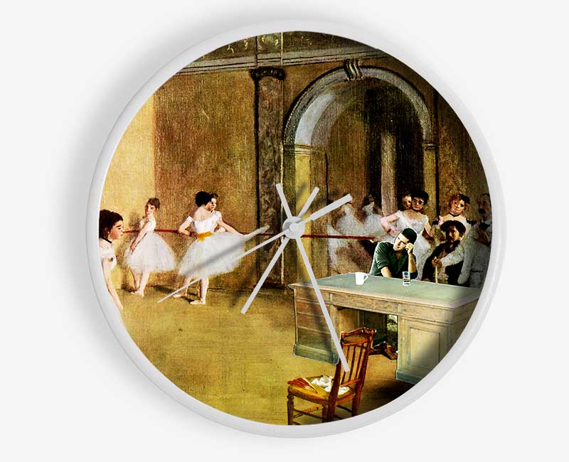 Simon Cowell Ballet Clock - Wallart-Direct UK