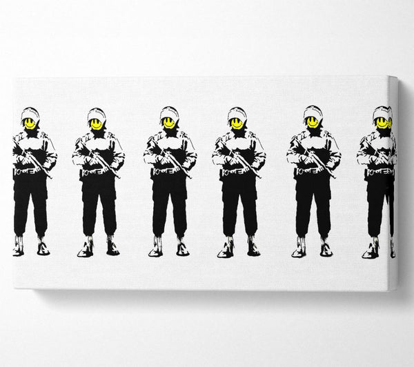 Smiley-Aufstellung