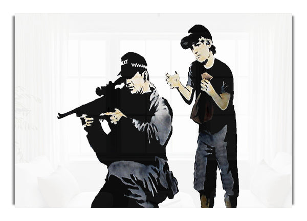 Sniper Boy White