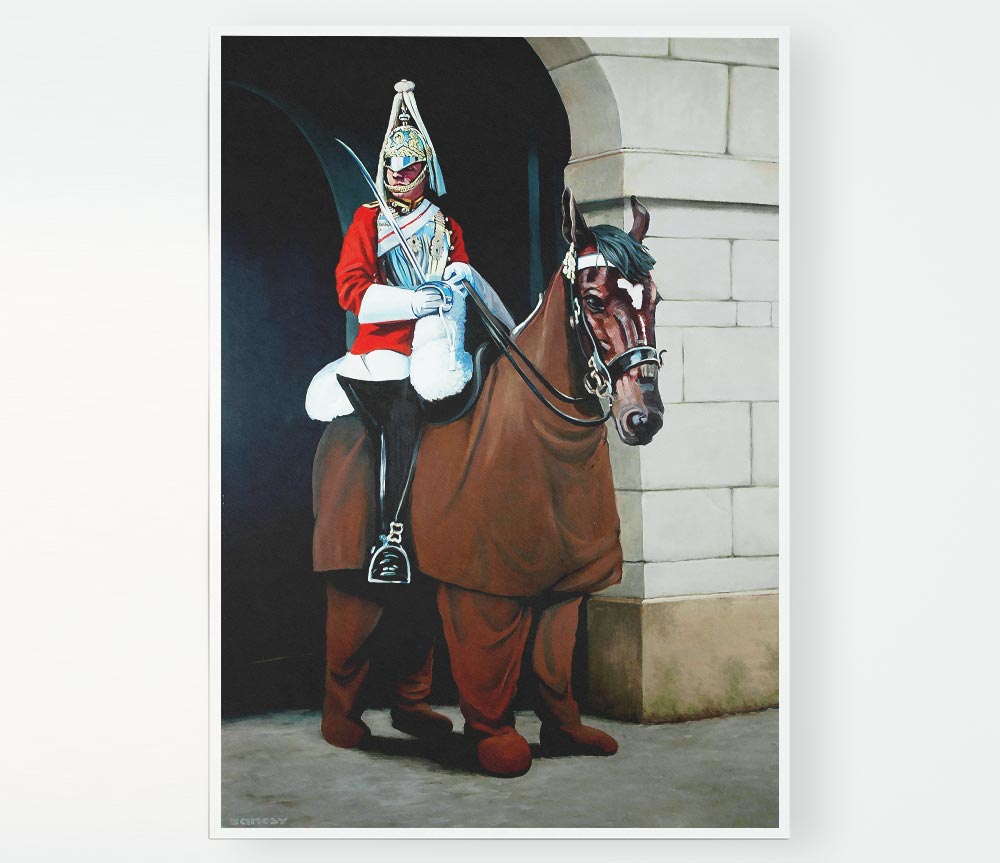 The Queens Guards Print Poster Wall Art