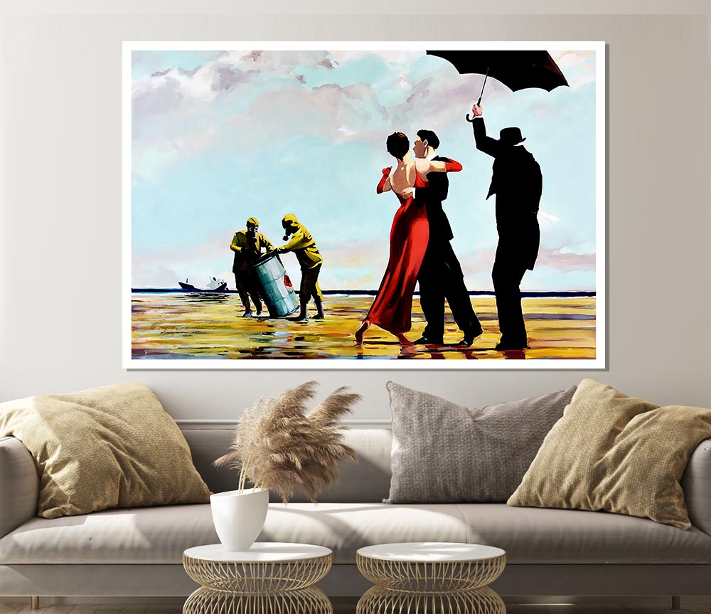 Toxic Waste Dance Print Poster Wall Art