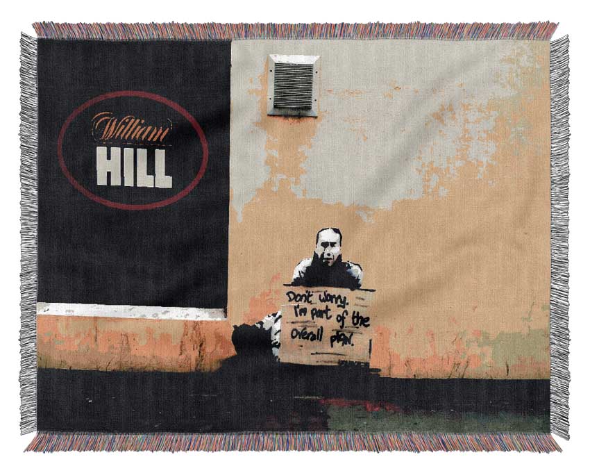 William Hill Plan Woven Blanket