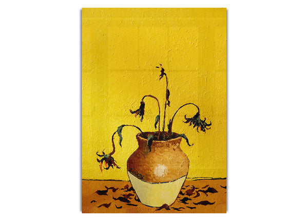 Wilting Sunflowers
