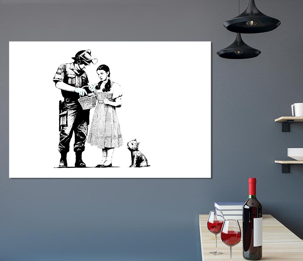 Wizard Of Oz Dorothy Lost Print Poster Wall Art