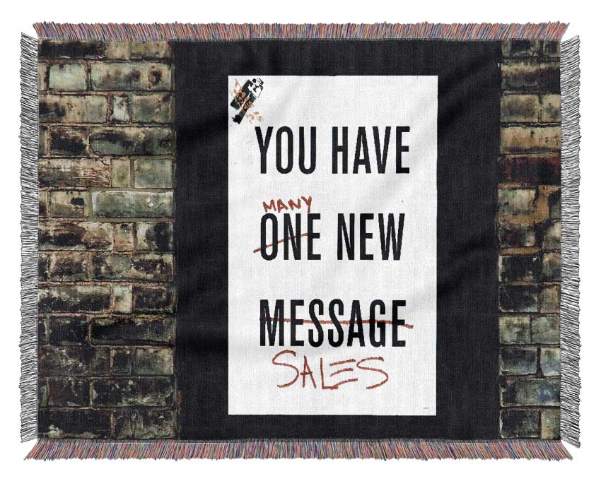 You Have Many New Sales Woven Blanket