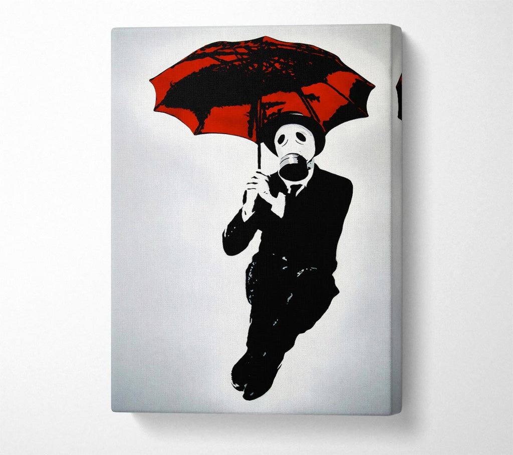 Picture of Bankers Gas Mask~~ Canvas Print Wall Art