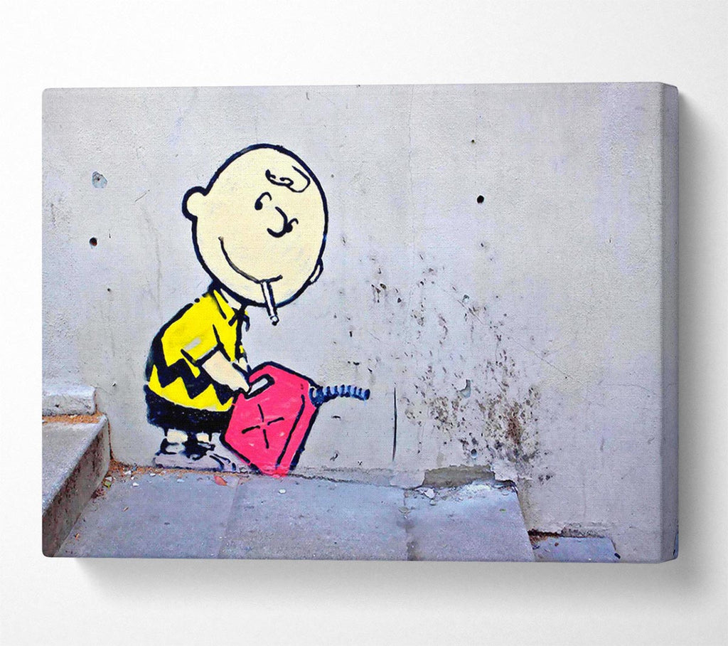 Picture of Charlie Brown Canvas Print Wall Art
