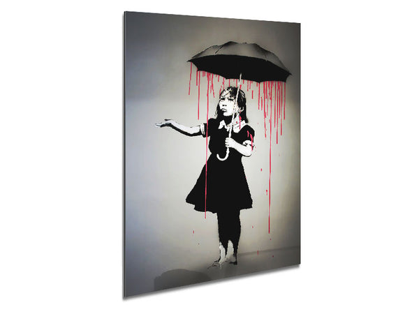 Regenschirm-Mädchen