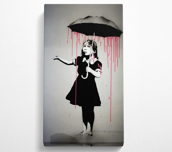 Regenschirm-Mädchen