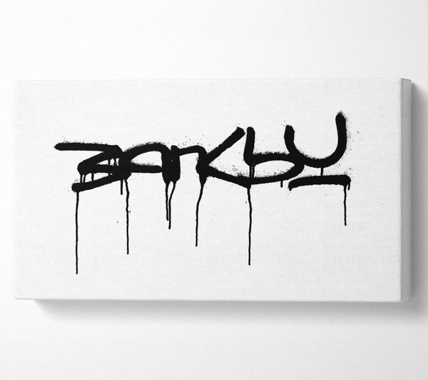 Banksy Weiß