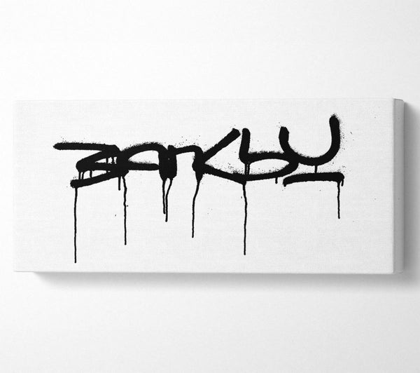 Banksy Weiß