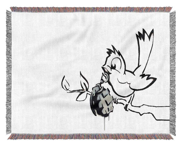 Bird Granade Woven Blanket