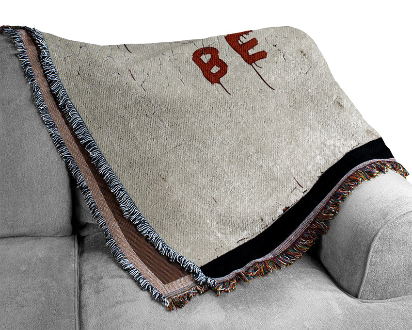 If Graffiti Changed Woven Blanket