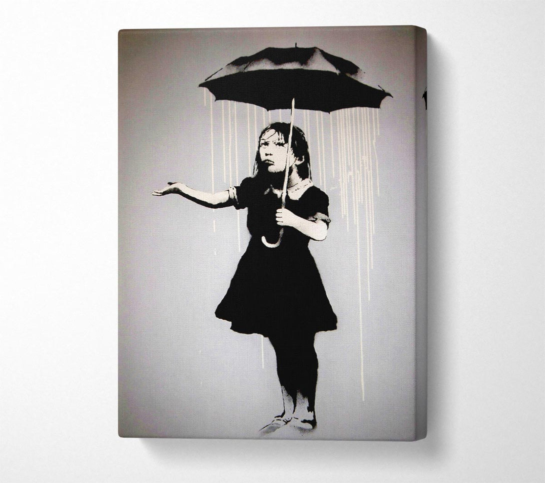 Picture of Liquid Rain Canvas Print Wall Art
