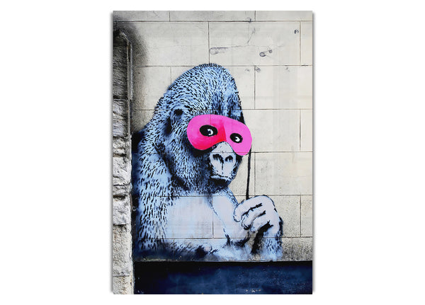 Pink Gorilla Mask