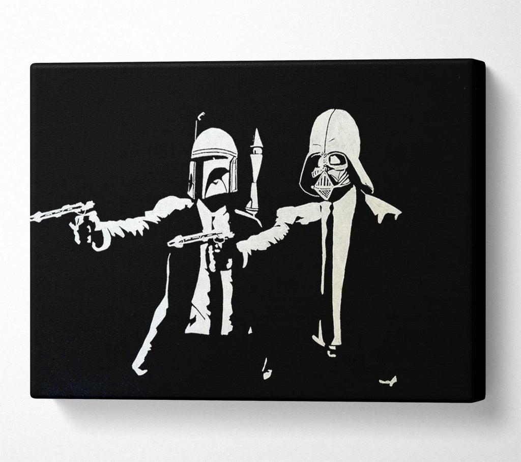 Picture of Star Wars Pulp Fiction Canvas Print Wall Art
