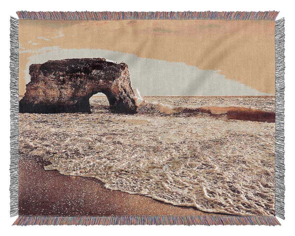 Beach Arch Woven Blanket