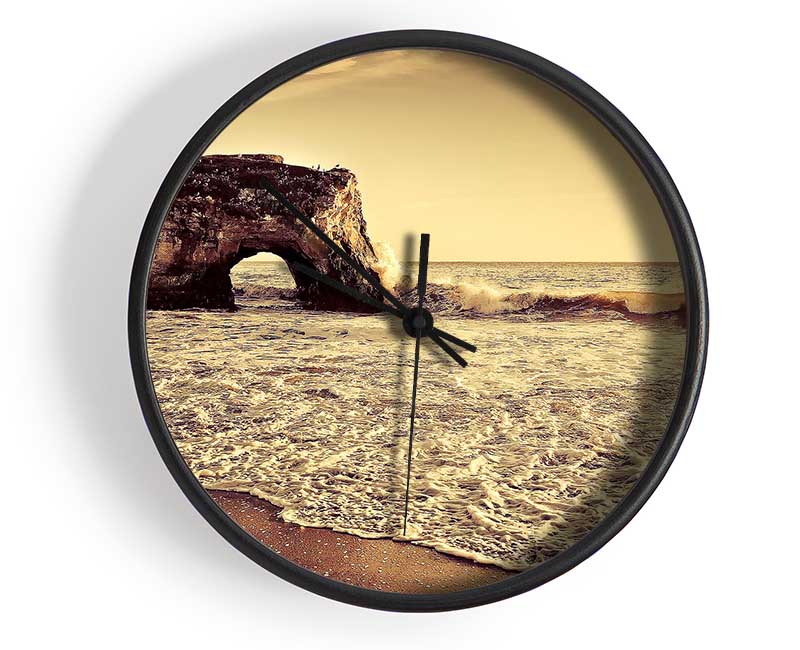 Beach Arch Clock - Wallart-Direct UK