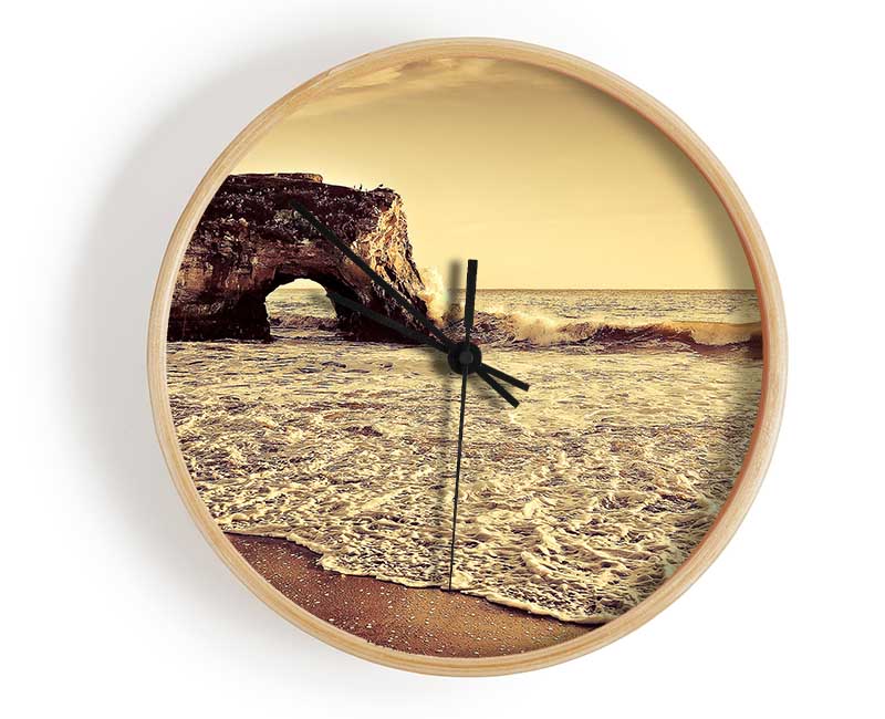 Beach Arch Clock - Wallart-Direct UK
