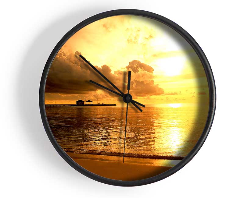 Every Night Is Paradise Clock - Wallart-Direct UK