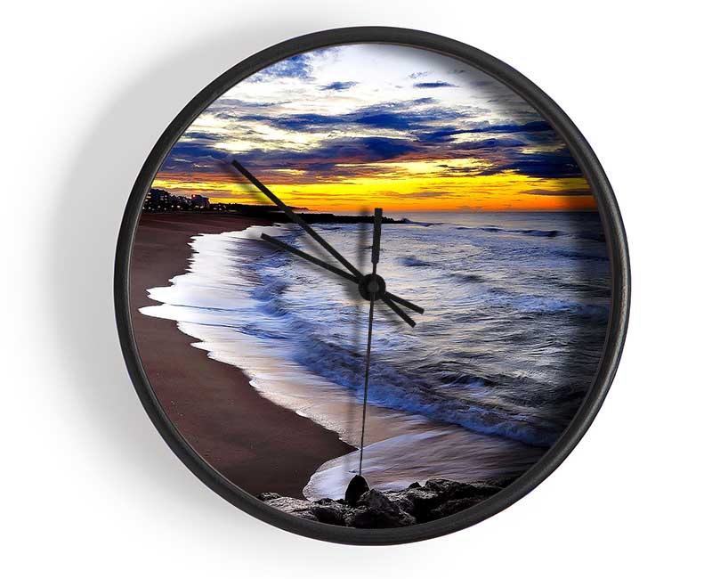 Beach Resort Clock - Wallart-Direct UK