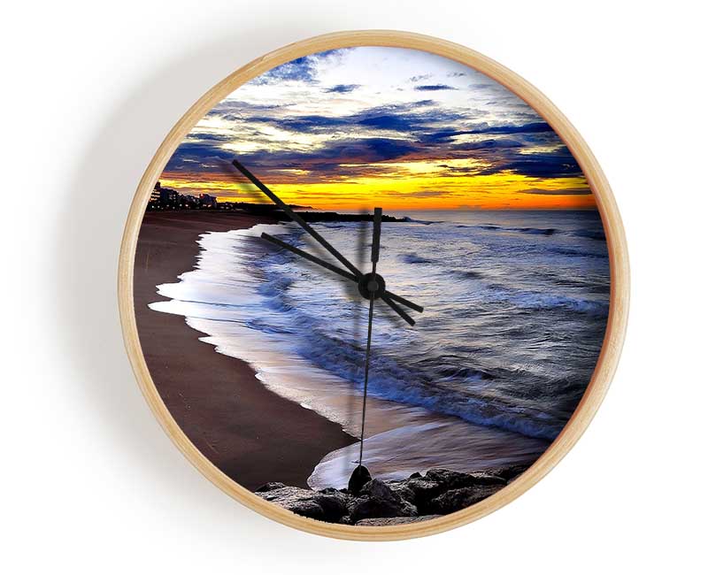 Beach Resort Clock - Wallart-Direct UK